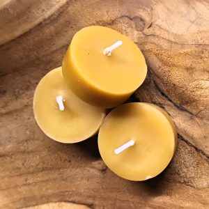 Bougies à la cire d&rsquo;abeille naturelle