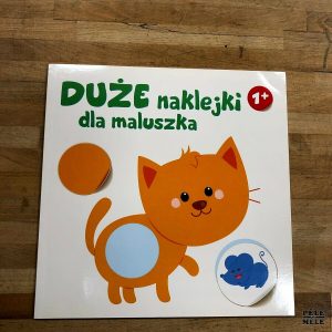 Bricolage gommettes pour tout petit - chat