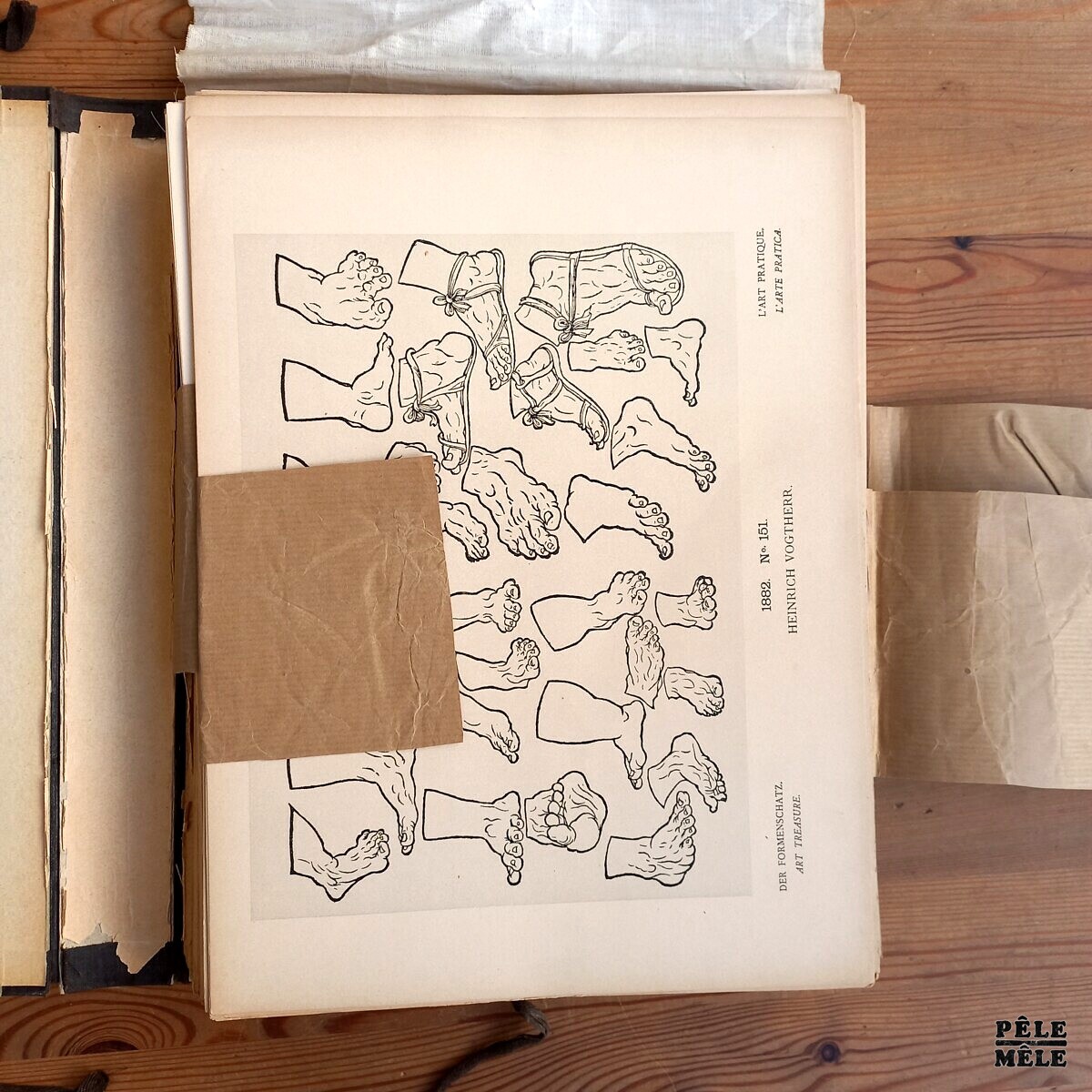 "L’Art Pratique, recueil de documents choisis dans les ouvrages des grands maîtres” — Publié par George Hirth / 1883 – Image 2