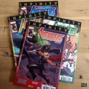 Marvel “Infinity Avengers Universe" n°10 - 13 (SEMIC) / 4 livres