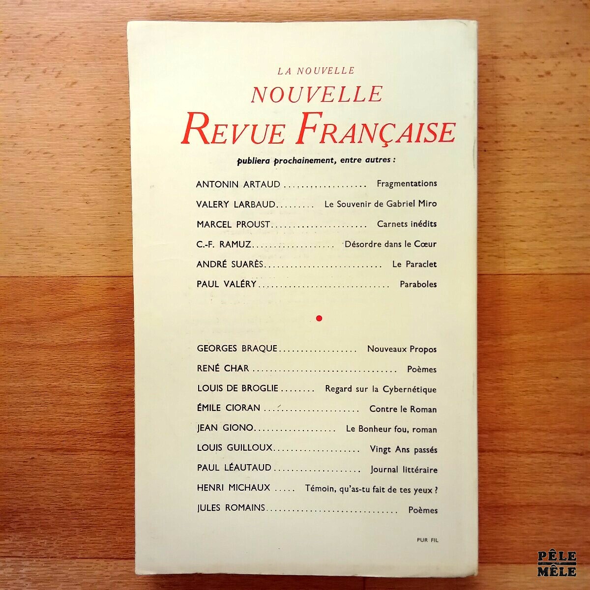 "La nouvelle Nouvelle Revue Française" - N°4 / 1er avril 1953 – Image 2