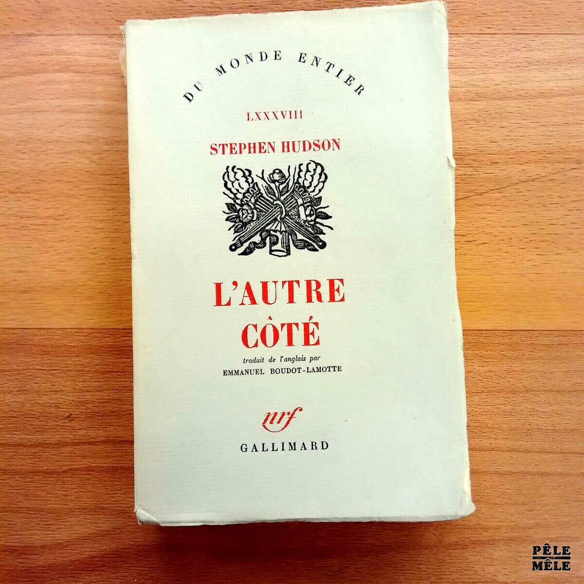 "L'autre côté" - Stephen Hudson / Nrf Gallimard du monde entier / Edition originale