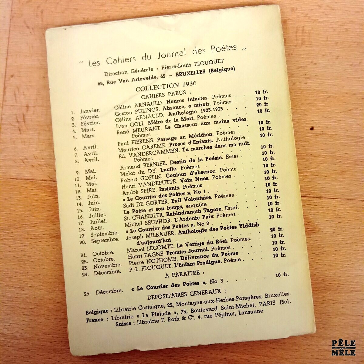 "Dialogues de l'enfant prodigue et des heures" - Pierre-Louis Flouquet – Image 2