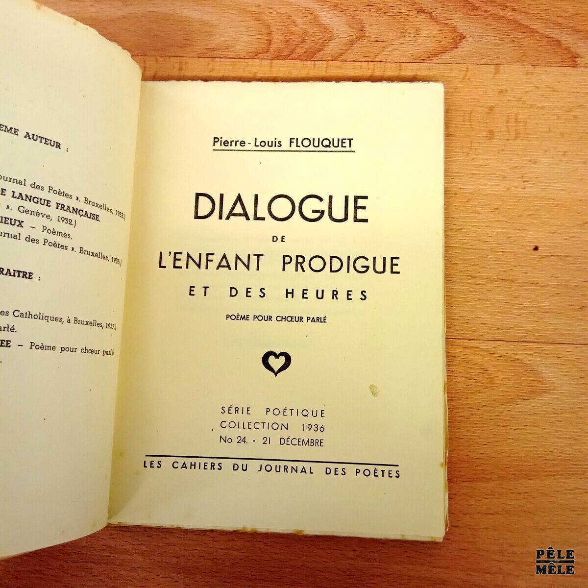 "Dialogues de l'enfant prodigue et des heures" - Pierre-Louis Flouquet – Image 3