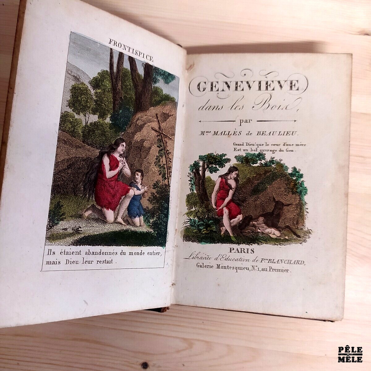 Mme Mallès de Beaulieu "Geneviève dans les Bois" (BLANCHARD, 1820) – Image 3