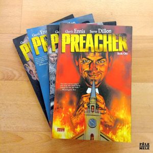 "Preacher" books 1-4 - Ennis & Dillon (Vertigo)