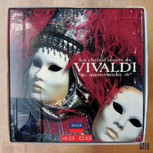 Coffret "Les Chefs-d'œuvre de Vivaldi - Masterworks" - 40 CD (Decca)