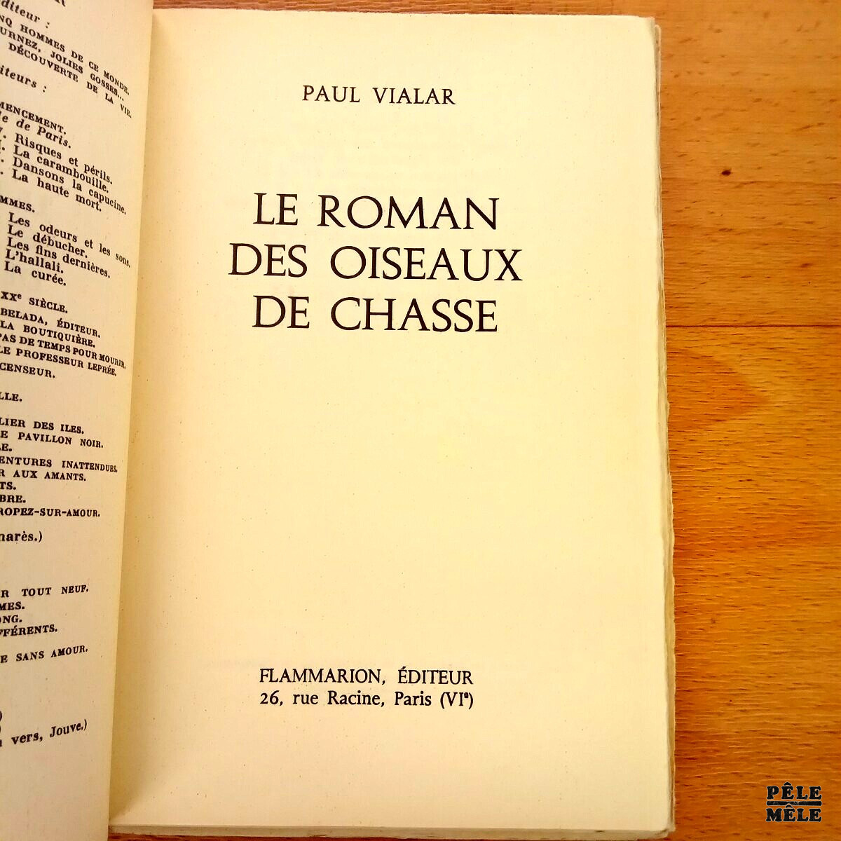 Le roman des oiseaux de chasse - Paul Vialar / Chez Flammarion 1958 – Image 4