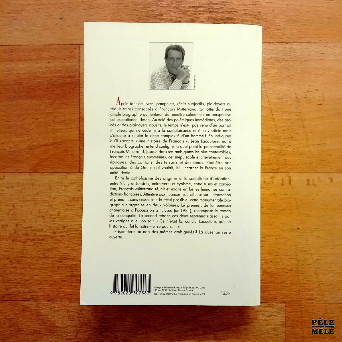 "Mitterand, une histoire de français - 1. Les risques de l'escalade / 2. Les vertiges du sommet" - Jean lacouture (Seuil) /2 volumes – Image 3