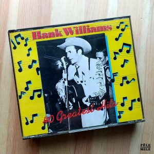 Hank Williams "40 Greatest Hits" (POLYDOR, 1978) / 2 cds