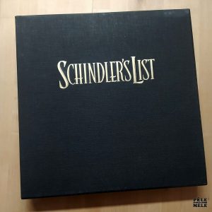 Steven Spielberg "Schindler's List Limited-Edition" (UNIVERSAL, 1993) / 2 LASERDISCS + livret + roman + cd