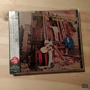The Impressions "This is My Country" (CURTOM, 1968) IMPORT JAPONAIS
