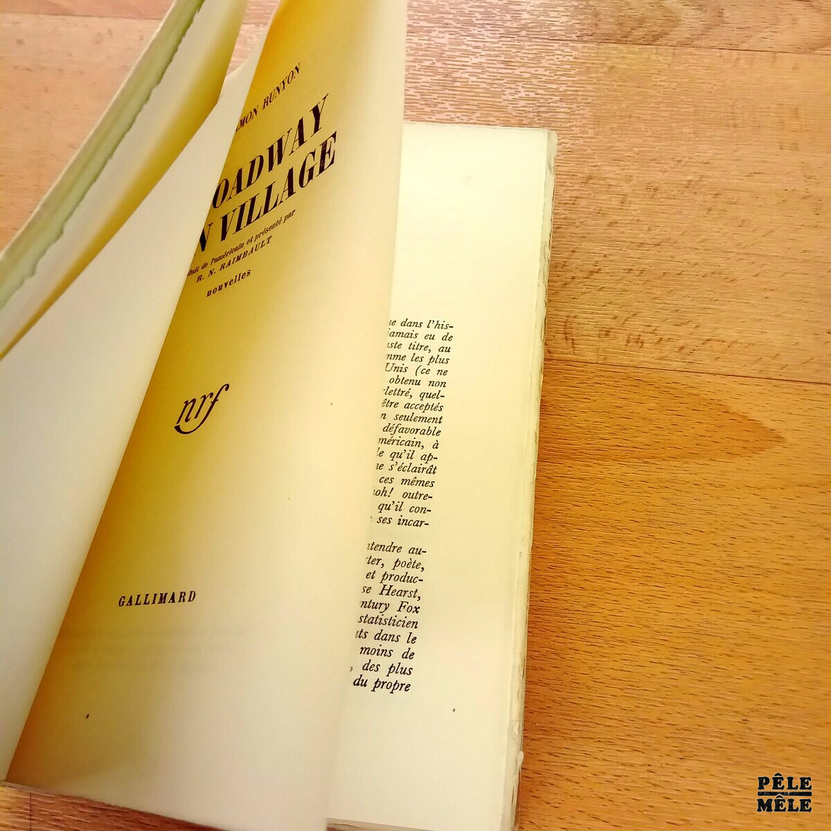 Broadway mon village - Damon Runyon / NRF du monde entier 1949 – Image 4