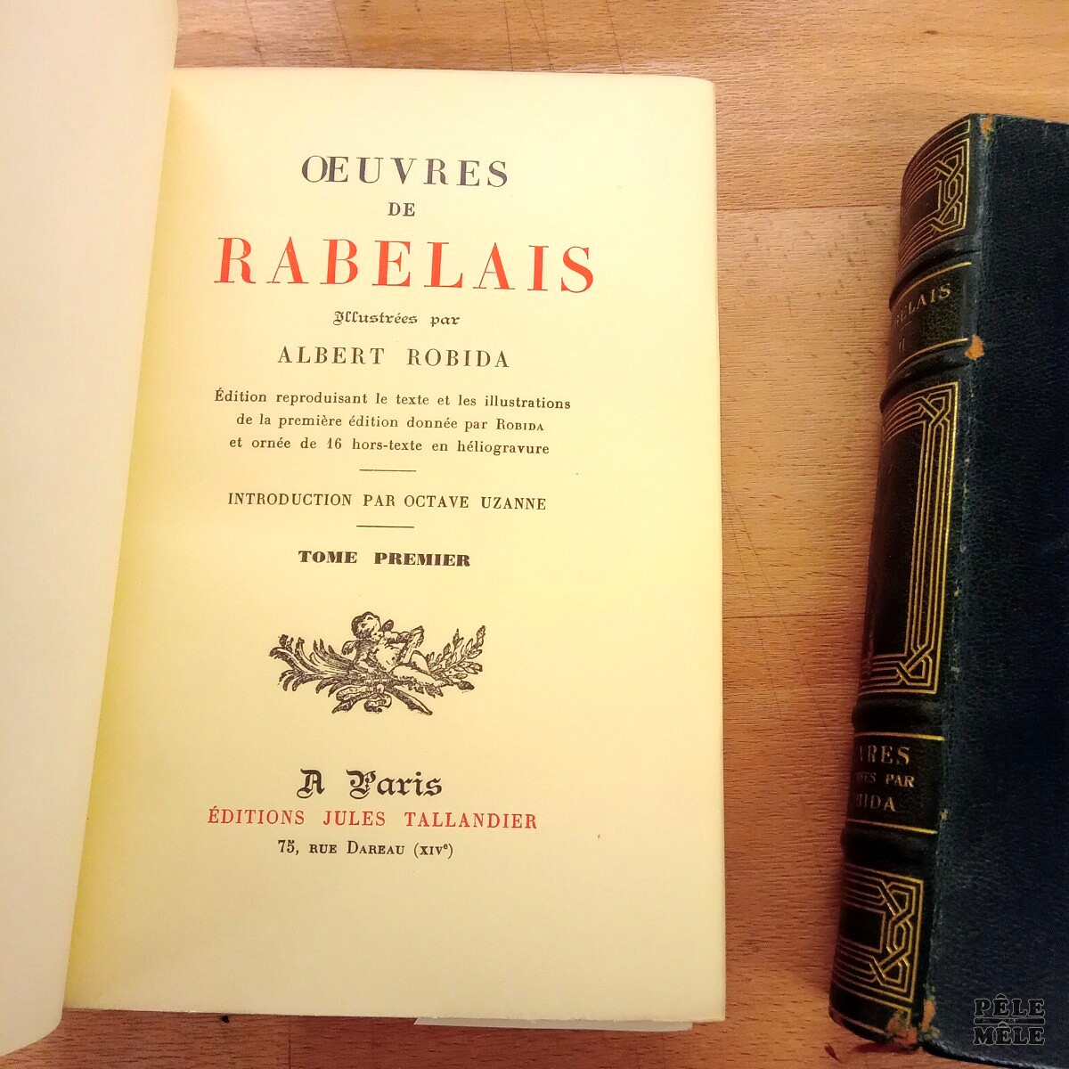 Œuvres de Rabelais - Illustrations de Robida / En deux tomes / Chez Jules Tallandier 1903 – Image 4