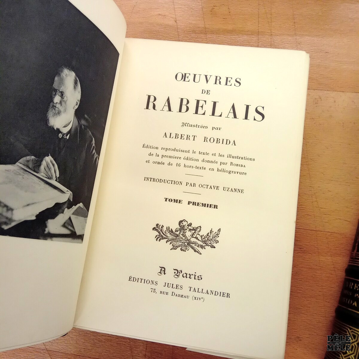 Œuvres de Rabelais - Illustrations de Robida / En deux tomes / Chez Jules Tallandier 1903 – Image 3