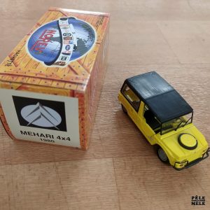 Collection Hachette "La Miniature Haute Fidélité" : Citroën Mehari 4x4 1980 (NOREV)