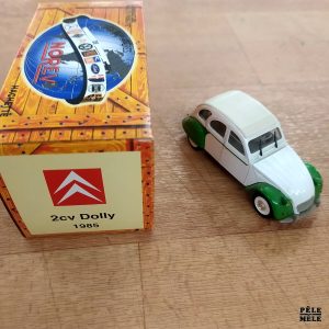 Collection Hachette "La Miniature Haute Fidélité" : Citroën 2CV Dolly 1985 Modèle Vert (NOREV)