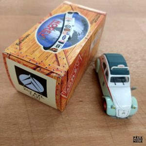 Collection Hachette "La Miniature Haute Fidélité" : Citroën 2CV AZL Taxi 1957 (NOREV)