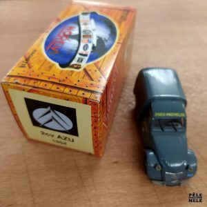 Collection Hachette "La Miniature Haute Fidélité" : Citroën 2CV Azu 1954 Pneu Michelin (NOREV)