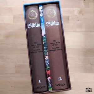 "La Bible de Luther de 1534" Édition Complete facsimile (TASCHEN) / 2 livres