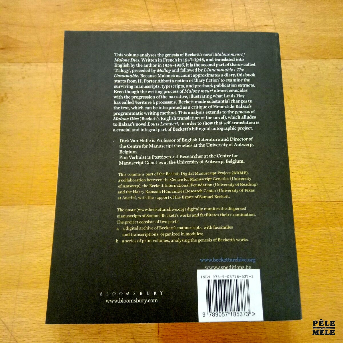 The Making of Samuel Beckett's "Malone meurt / Malone dies" - Beckett digital manuscript project 05 (Bloomsbury) – Image 2