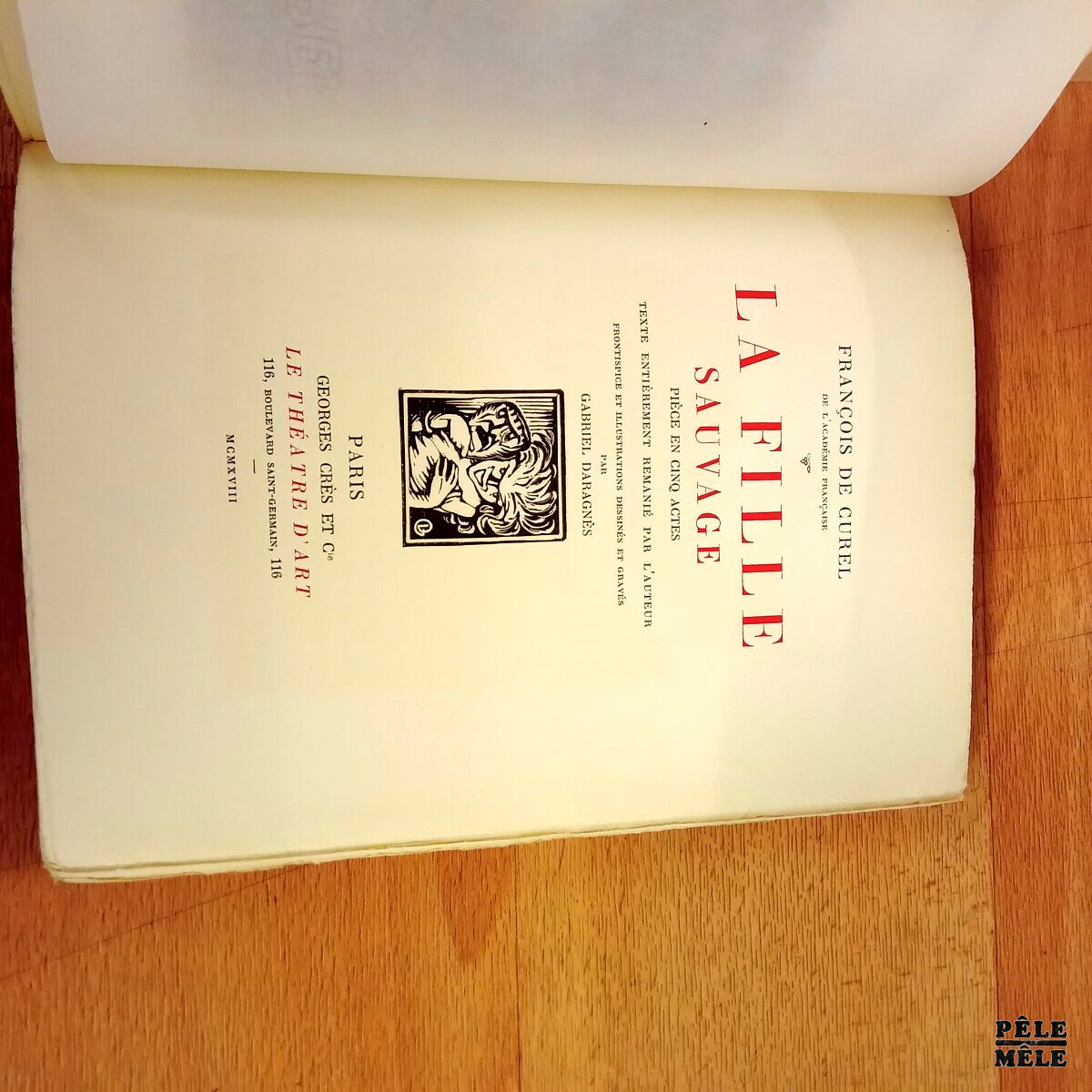 La fille sauvage - François de Curel / George Drès et Cie 1943 – Image 3