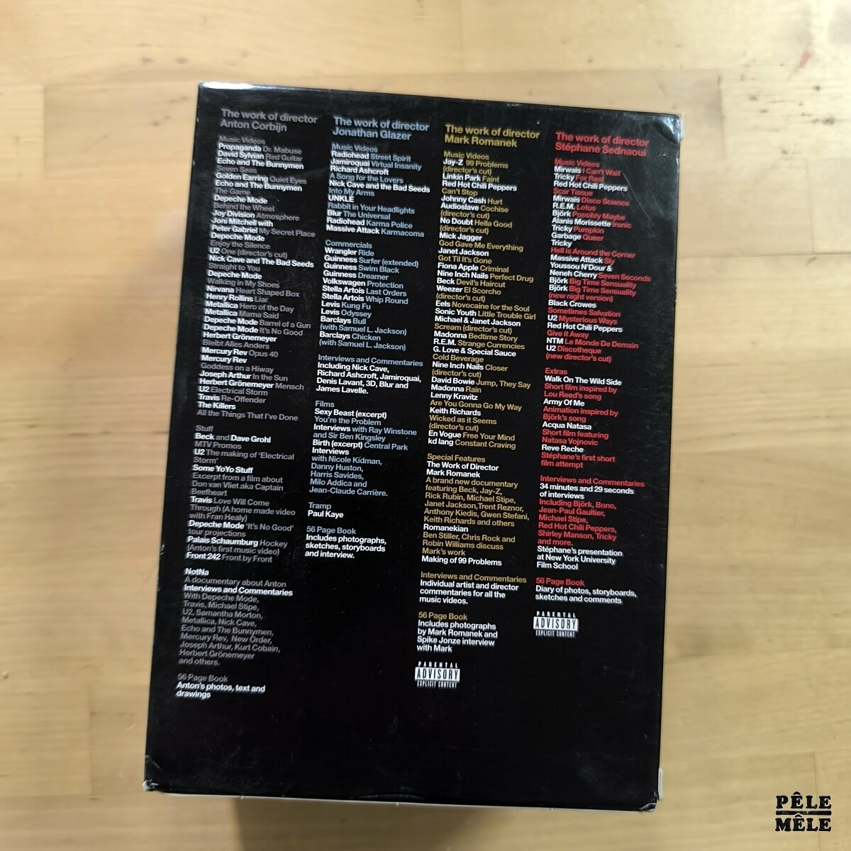 Coffret "The Work of Directors : Anton Corbijn, Jonathan Glazer, Mark Romanek, Stéphane Sednaoui" (PALM PICTURES, 2005) – Image 2