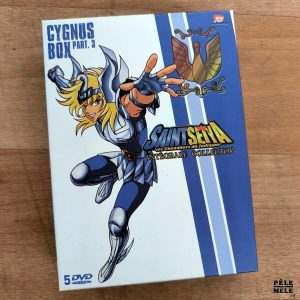 "Saint Seiya - Les Chevaliers du Zodiaque, Intégrale Collector : Cygnus Box Part 3" (AB VIDEO, 2008) / 5 dvds