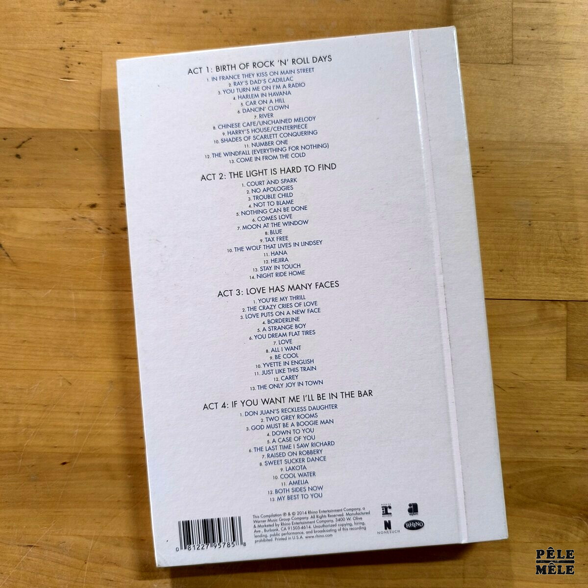 Joni Mitchell "Love Has Many Faces (a quartet, a ballet, waiting to be danced)" (RHINO, 2014) / 4 cds – Image 2