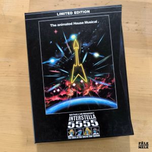 Leiji Matsumoto / Daft Punk “Interstella 5555 : the 5tory of the 5ecret 5tar 5ystem” LIMITED EDITION (VIRGIN, 2003) / dvd + cd