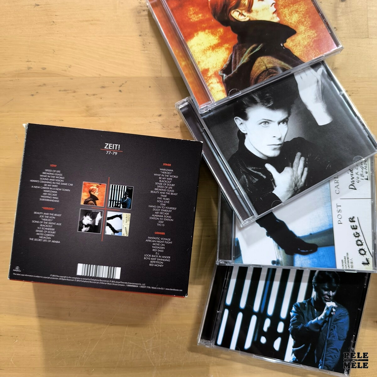 David Bowie "Zeit! 77-79" (PARLOPHONE, 2013) / 5 cds – Image 2
