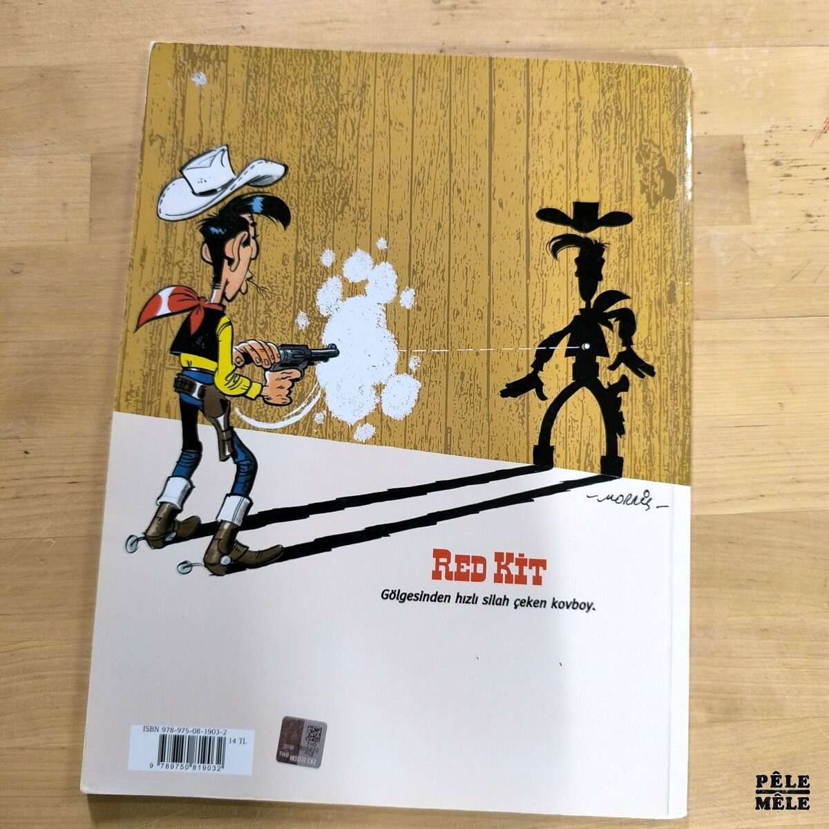Morris "Lucky Luke : la Ballade des Dalton (et autres histoires)" / "Red Kit : Serif Okulu" (YKY) EN TURC - TÜRKÇE – Image 2