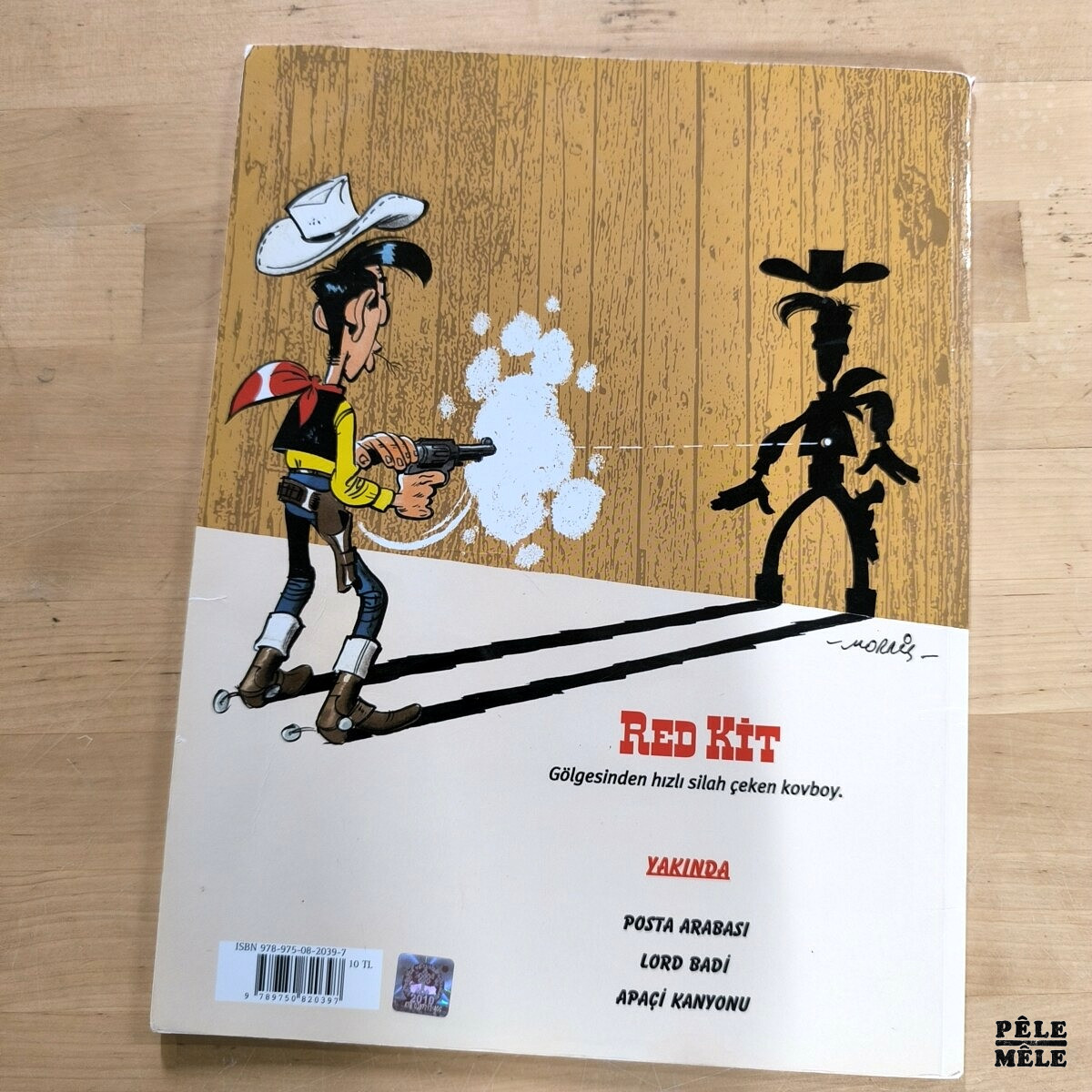 Morris & Goscinny "Lucky Luke : les Dalton courent toujours" / "Red Kit : Daltonlarin Kaçisi" (YKY) EN TURC - TÜRKÇE – Image 2