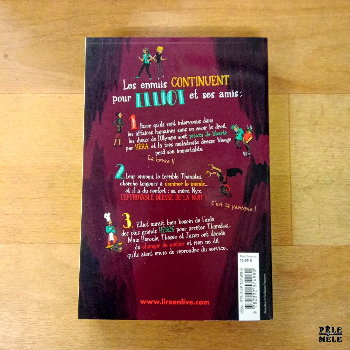 Série 3 volumes "Des dieux et des boulettes" - Maz Evans (Nathan) – Image 4