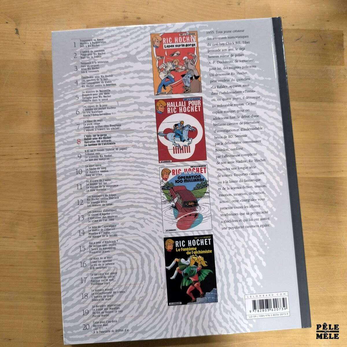 Tibet & A.P. Duchâteau "Intégrale Ric Hochet Tome 8" (LE LOMBARD) – Image 2