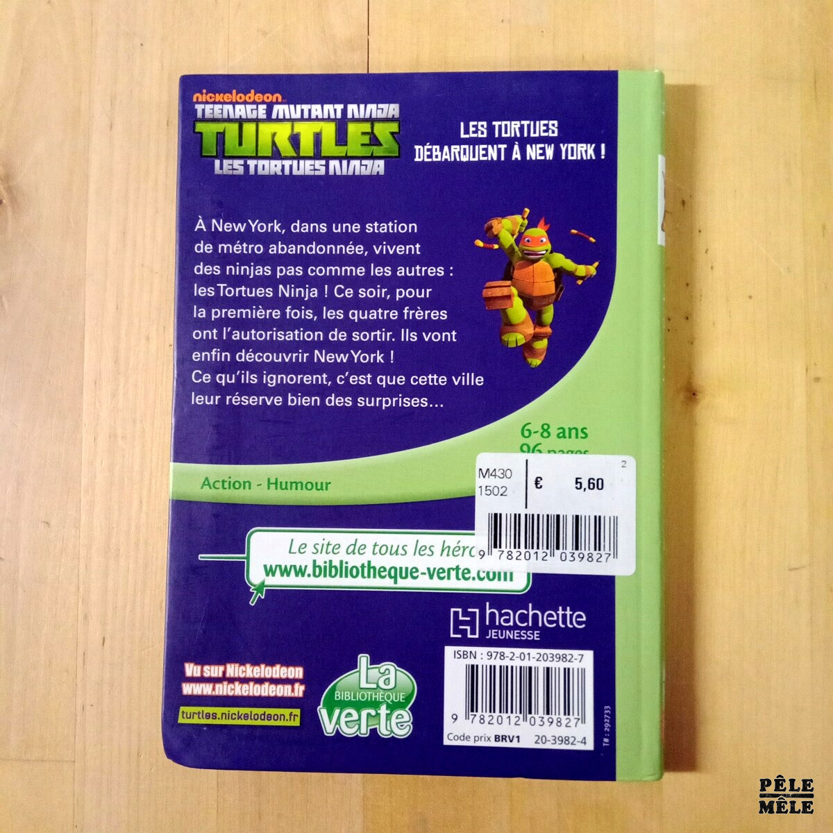 Série 2 volumes "Les tortues Ninja, tomes 1 et 2" - Fabrice Ravier (Hachette) – Image 2