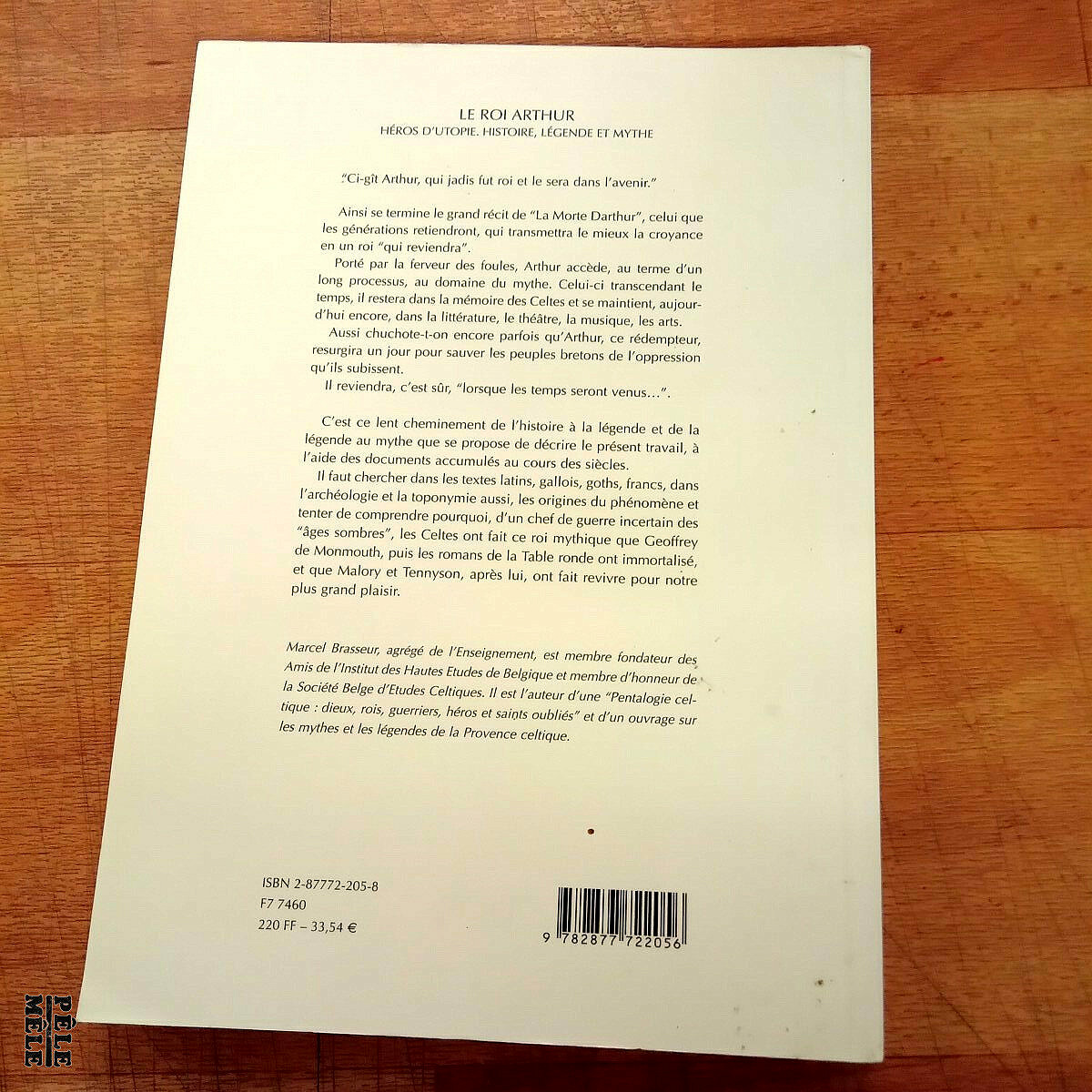 Le roi Arthur Héros d'utopie T. I) La geste des Bretons - Marcel Brasseur (Editions Errance 2001) – Image 2