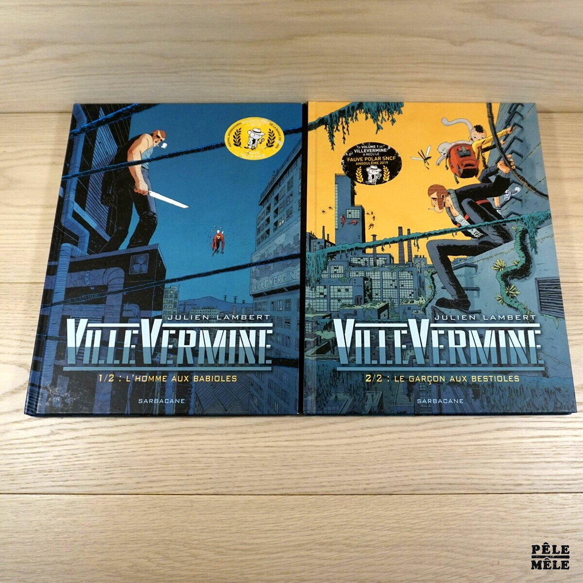 VilleVermine Tomes 1 et 2 - Julien Lambert