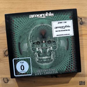 Amorphis "Queen of Time : Live at Tavastia" (ATOMIC FIRE, 2023) / cd + blu-ray