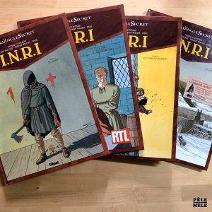 Pack Convard / Falque / Paul / Wachs "I.N.R.I., Tomes 1 à 4" (GLÉNAT) / 4 livres
