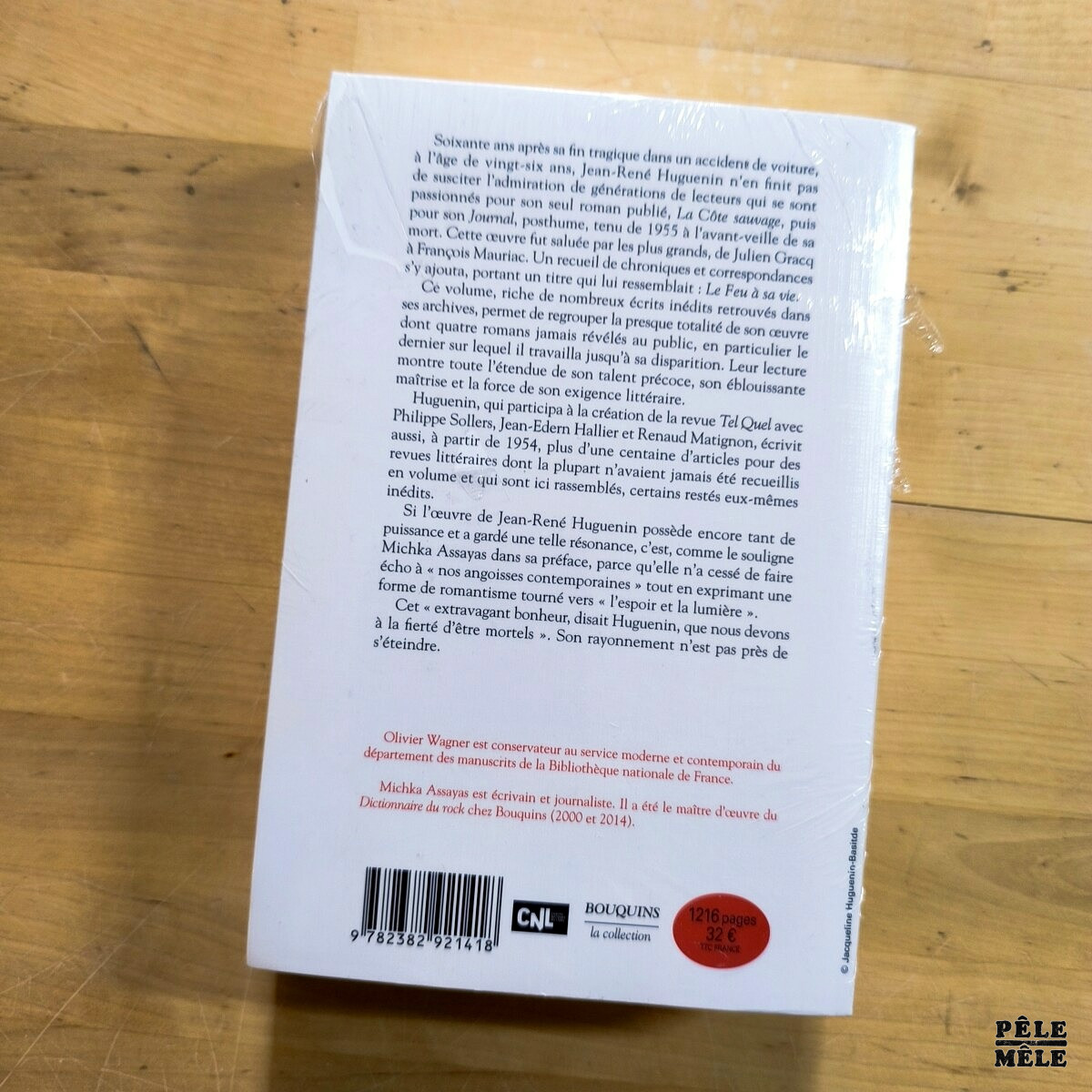 Jean-René Huguenin "La Côte Sauvage - Journal / Le Feu à sa Vie, suivis de Romans et Textes Inédits" (BOUQUINS, 2022) – Image 2