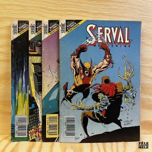Pack Serval / Wolverine n)19-22 (MARVEL/ SEMIC) / 4 livres